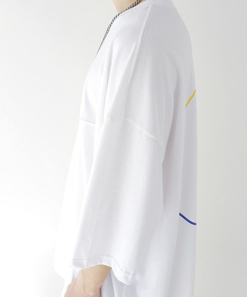 「minsobi」 半袖Tシャツ FREE ホワイト メンズ_画像5