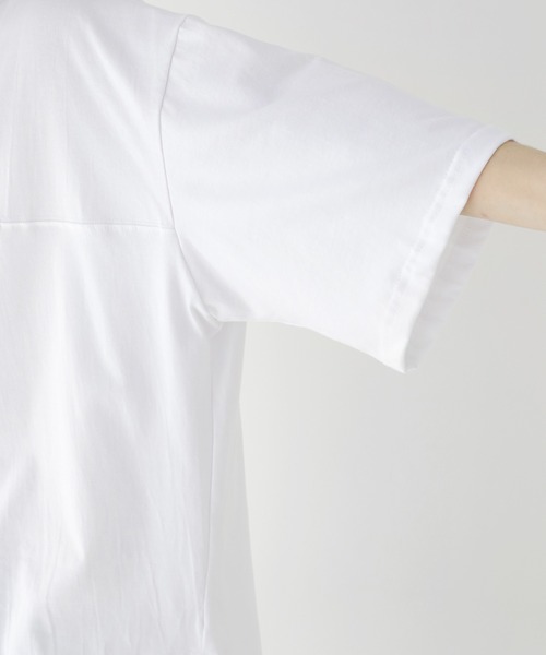 「minsobi」 半袖Tシャツ FREE ホワイト メンズ_画像6