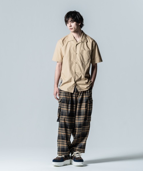 「glamb」 半袖シャツ L ブラック メンズの画像