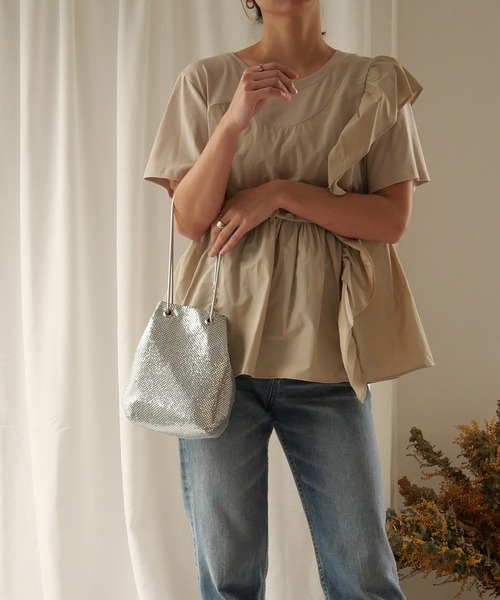 「CURI BISCUI」 トートバッグ FREE ゴールド レディース_画像3