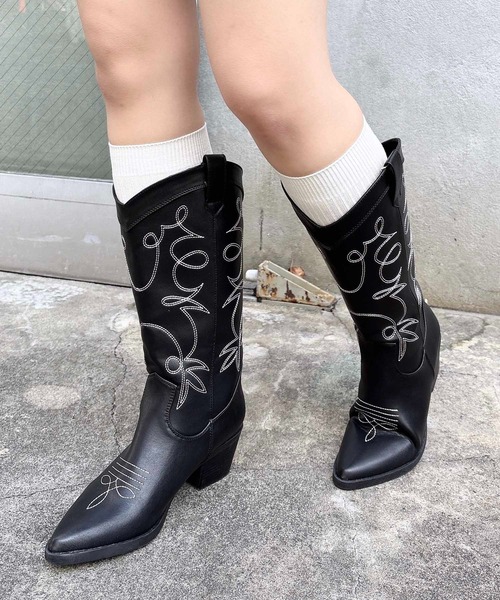 INGNI（イング） ブーツ ウエスタンブーツ レディース : ZOZOTOWN