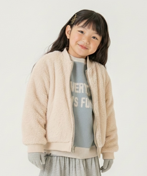 petit main and D. ma1 ma-1 リバーシブルMA-1 キッズ 子供服 男の子