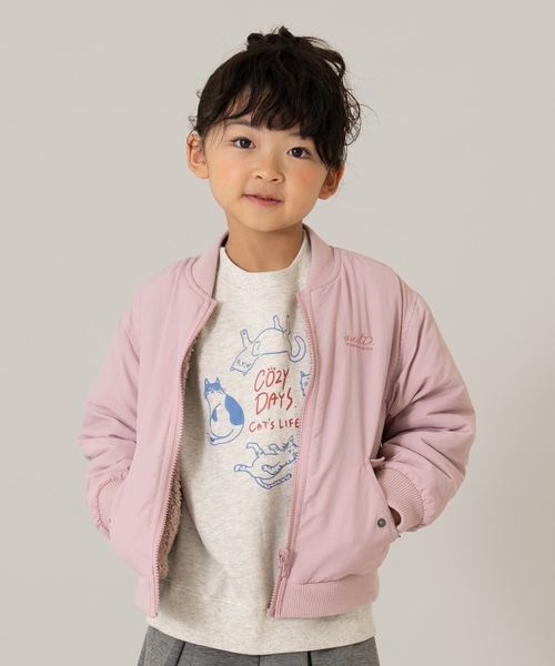 petit main and D. ma1 ma-1 リバーシブルMA-1 キッズ 子供服 男の子