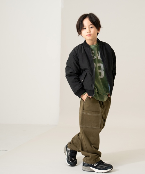 petit main and D. ma1 ma-1 リバーシブルMA-1 キッズ 子供服 男の子