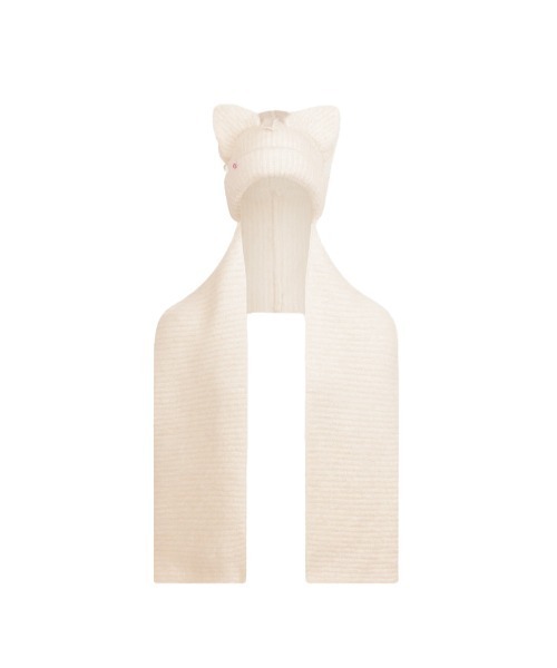 CHARLES JEFFREY LOVERBOY - 編み物帽 編み物鳥打ち帽 ALPACA CHUNKY EARS BEANIE SCARF レディース ニット帽、ビーニー-ファッション-帽子