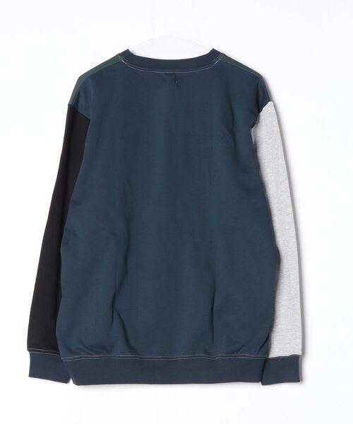 「go slow caravan」 スウェットカットソー 5 グリーン メンズ_画像2