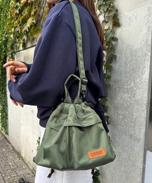 「UNIVERSAL OVERALL」 2WAYバッグ FREE ベージュ レディース_画像2