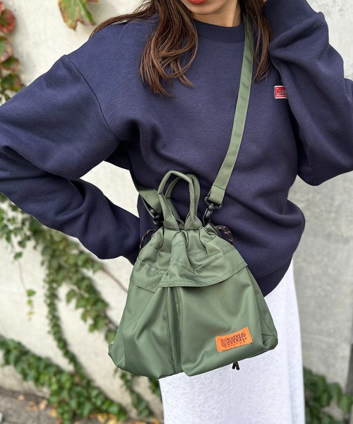 「UNIVERSAL OVERALL」 2WAYバッグ FREE ベージュ レディース_画像3