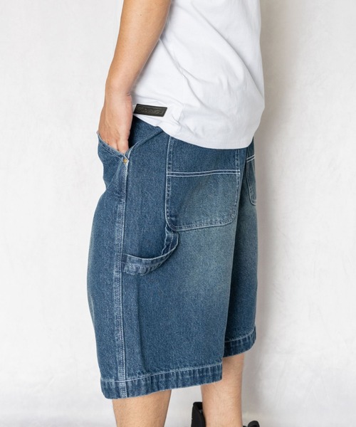 「SOUTH POLE」 デニムハーフパンツ 36inch ワンウォッシュ メンズ_画像9