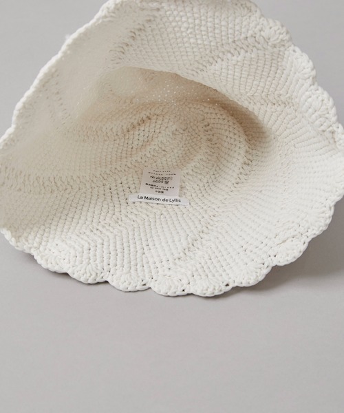 「La Maison de Lyllis」 ハット FREE ブラック レディース_画像5