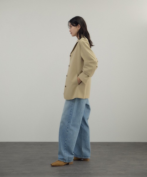 コート アウター 「Americana（アメリカーナ） for SALON」シングルジャケット/セットアップ対応 レディースの画像