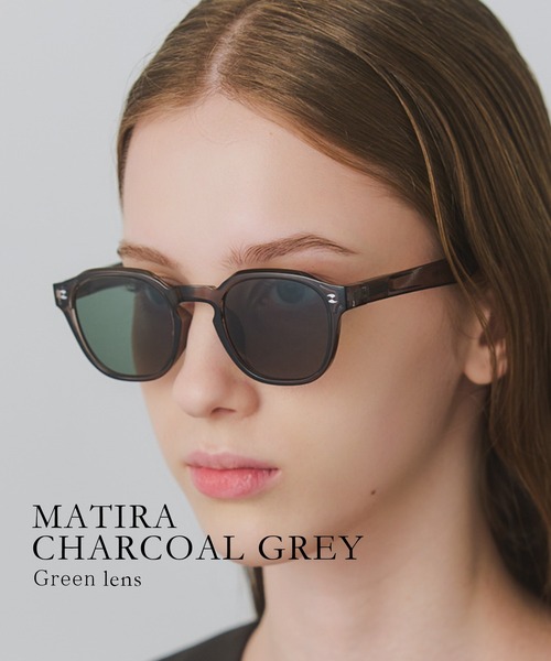 サングラス 「jugaadXX」Matira charcoal grey メンズ レディースの画像