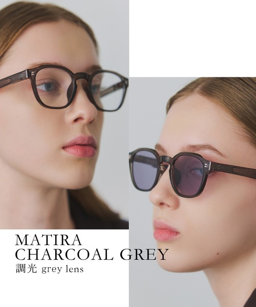サングラス 「jugaadXX」Matira charcoal grey メンズ レディースの画像