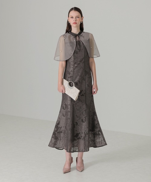 「Leja」 ノースリーブワンピース MEDIUM チョコ レディースの画像