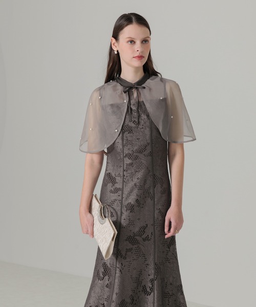 「Leja」 ノースリーブワンピース MEDIUM チョコ レディースの画像