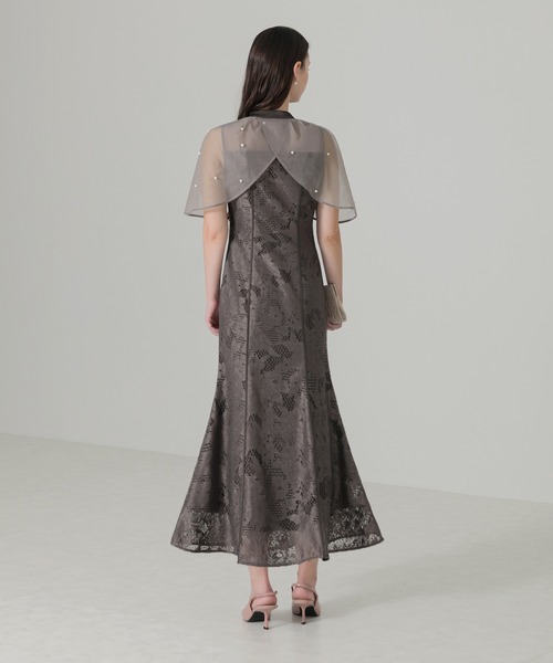 「Leja」 ノースリーブワンピース MEDIUM チョコ レディースの画像