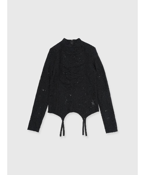 JOSE MOON（ジョゼムーン） tシャツ LIQUIDE LACE TOPS/リキッドレース