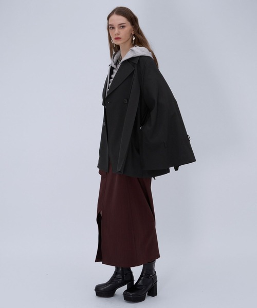 HARE（ハレ） トレンチコート コート オーバーミディトレンチ