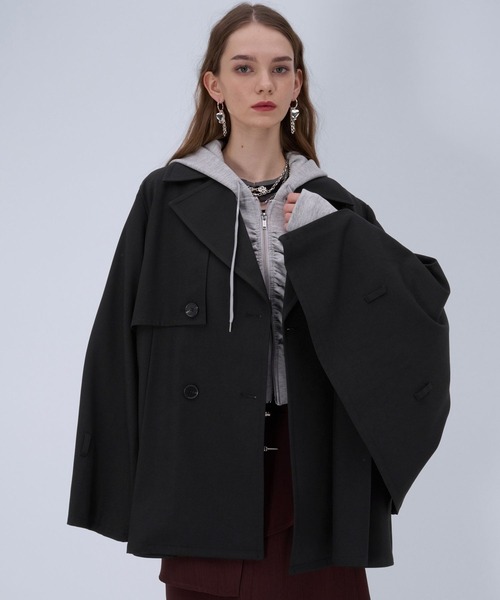 HARE（ハレ） トレンチコート コート オーバーミディトレンチ