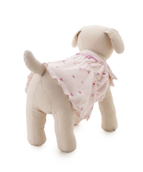 ♥︎︎*Ｒｉ* ♥︎︎ ハンドメイド 犬服 クラシカルローズ ピンク ワンピース イタグレ用犬服】とっても可愛いカアリスラーでドレスアップ♪フリル