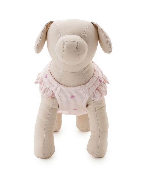 パピリーヒルズ犬用ハート柄浴衣　フリル付き gelato pique（ジェラートピケ）【CAT&DOG】【販路限定商品】ダックス 犬服・アクセサリー