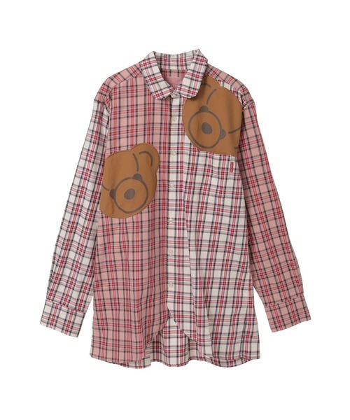 Karl Helmut シャツ くまアップリケ付きオリジナルタータンチェックシャツブラウス メンズ レディース ZOZOTOWN Yahoo 店 - 通販 - Yahoo ショッピング