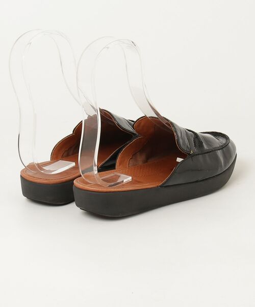 「fitflop」 フラットサンダル 22.5cm ブラック レディース_画像2