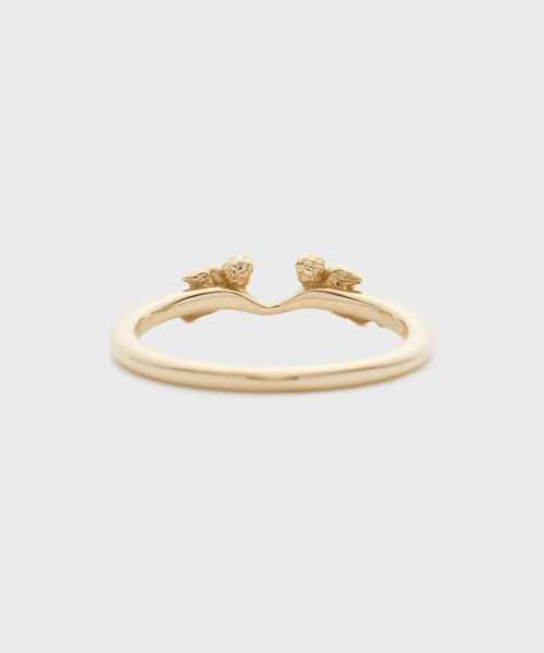 「NOJESS」 リング #5 イエローゴールド レディースの画像4