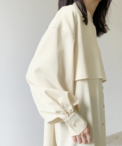 「LIAN」 「Neuna」長袖ブラウス FREE ブラック レディース_画像5