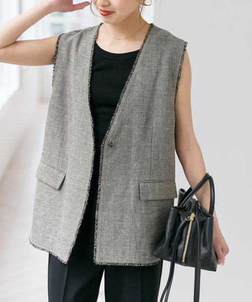 Spick＆Span（スピック アンド スパン） ベスト ジレ Riopelle