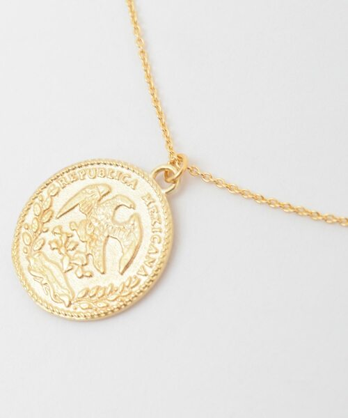 ネックレス 「Chibi Jewels/チビジュエルズ」MEX Coin Necklace レディースの画像