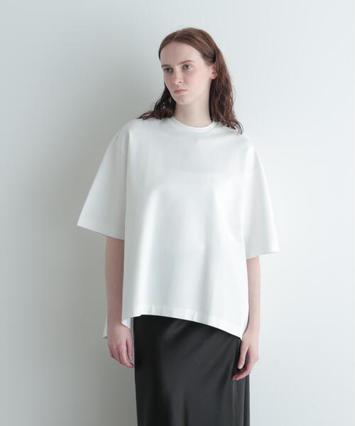 tシャツ ハイネックBIG Tシャツ レディースの画像