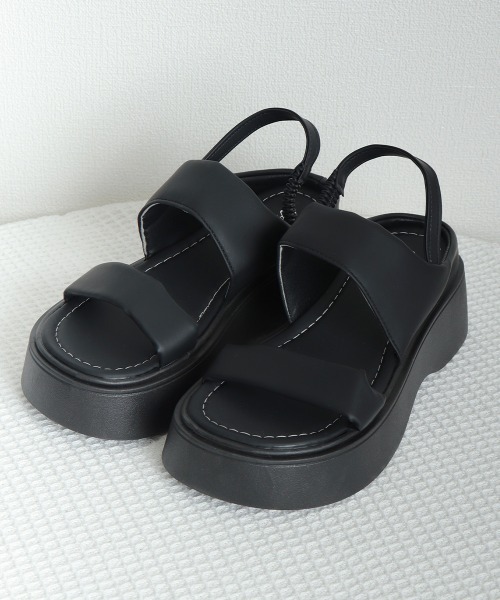 「Miniministore」 「FASHION」フラットサンダル 24.5cm アイボリー レディース_画像8