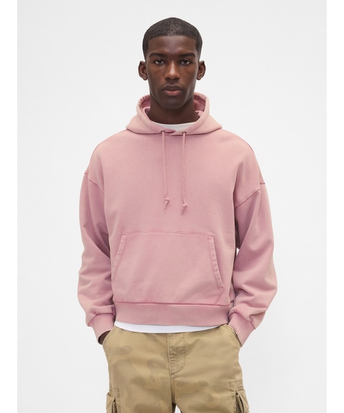 GAP（ギャップ） プルオーバーパーカー X-LARGE ピンク メンズ
