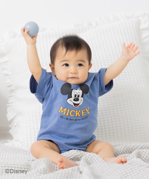 Disney（ディズニー） ベビー服 ロンパース 「ディズニー」ミッキー