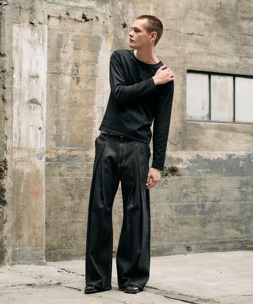 Regen Glanz リジット Regen Glanz ジーンズ crosstuck rigid denim pants / クロスタック