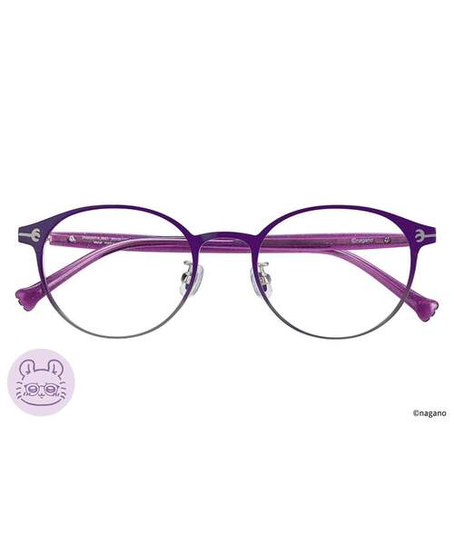 Zoff ゾフ★メガネ★中古★パープル Zoff｜五等分の花嫁＊ 中野二乃モデル（ZY252019-14F1）｜メガネのZoff