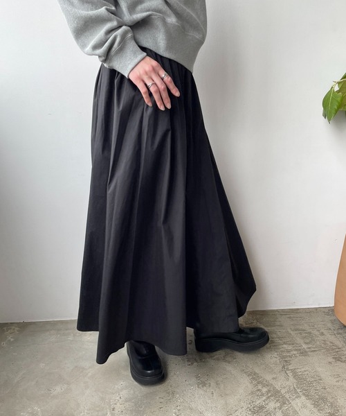 「LOWRYS FARM」 フレアスカート FREE イエロー レディース_画像8