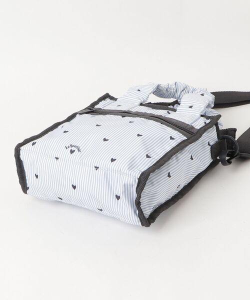 「LeSportsac」 ストライプ柄2WAYバッグ - ブルー レディース_画像3