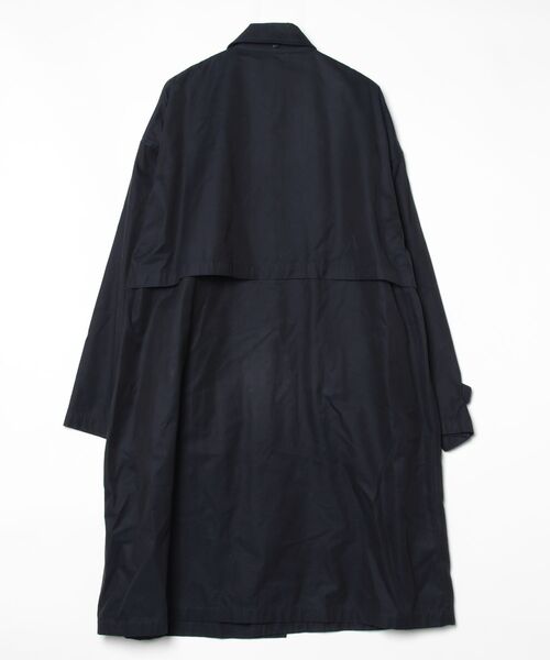 「NAUTICA」 ステンカラーコート LARGE ネイビー メンズ_画像2