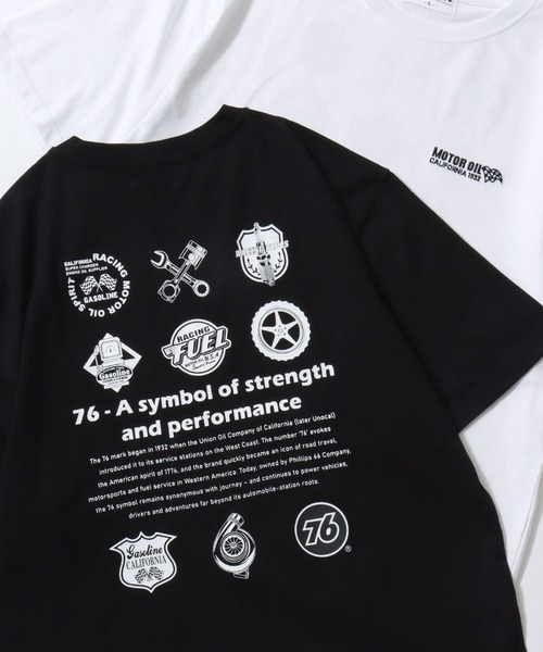 76ルブリカンツラガーシャツ tシャツ 76Lubricants/ナナロクルブリカンツ プリント ワンポイント