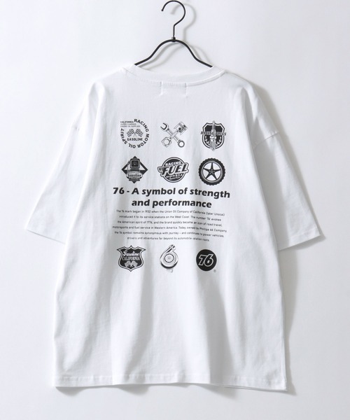 tシャツ 76Lubricants/ナナロクルブリカンツ プリント ワンポイント