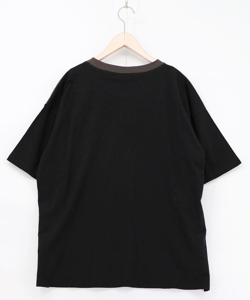 まとめ売り ScoLar スカラー ネコ×スカラーロゴTシャツ チュニック ScoLar（スカラー） tシャツ 花ネコピクニック柄配色Tシャツ