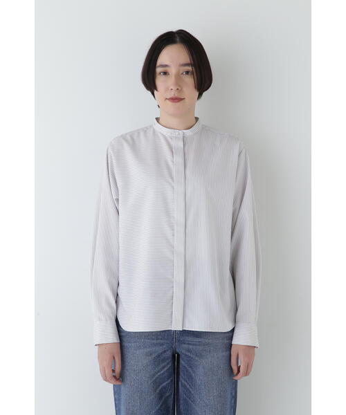 「human woman」 長袖ブラウス MEDIUM パープル系その他4 レディースの画像