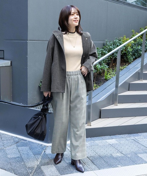 「GLOBAL WORK Smile Seed Store」 ノーカラーコート MEDIUM ベージュ レディース_画像4