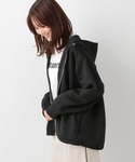 「GLOBAL WORK」 ジップアップパーカ...の詳細画像4