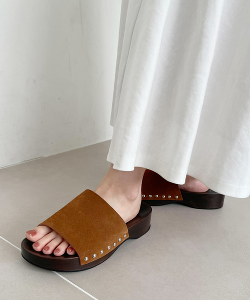 MOHI（モヒ） サンダル LEATHER SABO レディース : ZOZOTOWN Yahoo!店