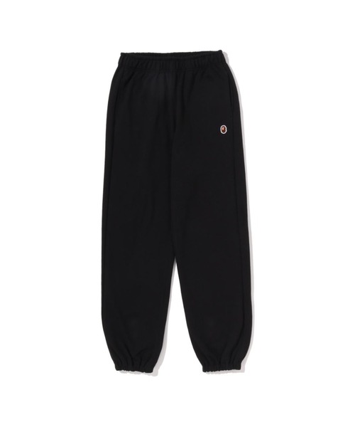 スウェットパンツ ジャージ APE HEAD ONE POINT LOOSE FIT SWEAT PANTS レディースの画像