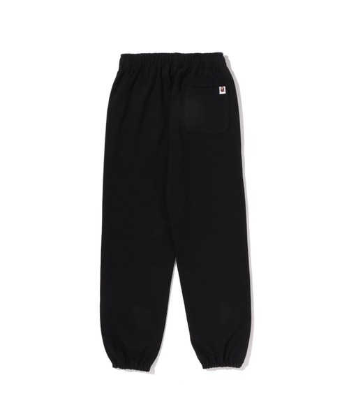 スウェットパンツ ジャージ APE HEAD ONE POINT LOOSE FIT SWEAT PANTS レディースの画像