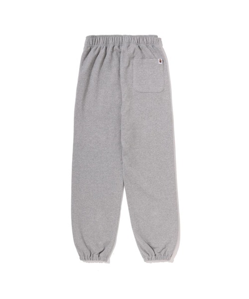 スウェットパンツ ジャージ APE HEAD ONE POINT LOOSE FIT SWEAT PANTS レディースの画像